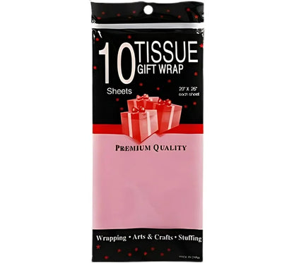 10 Pack Tissue Paper Gift Wrap