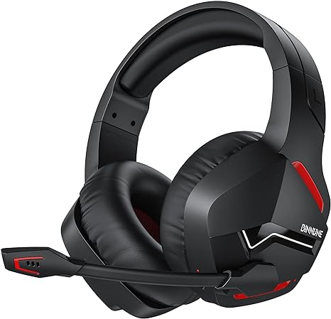 BINNUNE Wireless Gaming Headset with Microphone for PC PS4 PS5