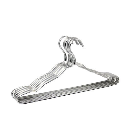 6 Pieces Stainless Steel Clothes Hangers