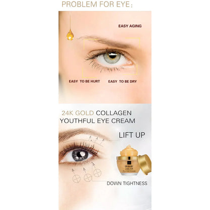 Dr.Rashel 24K Gold And Collagen Eye Gel Cream DRL-1177