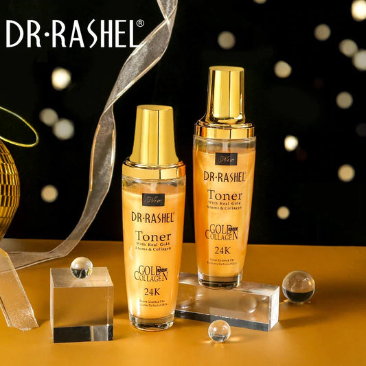Dr.Rashel 24K Gold Toner With Real Gold Atoms & Collagen DRL-1182