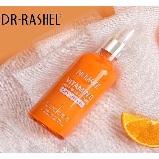 100ml Dr.Rashel Vitamin C Brightening & Anti-Aging Cleansing Milk Pack Of 12