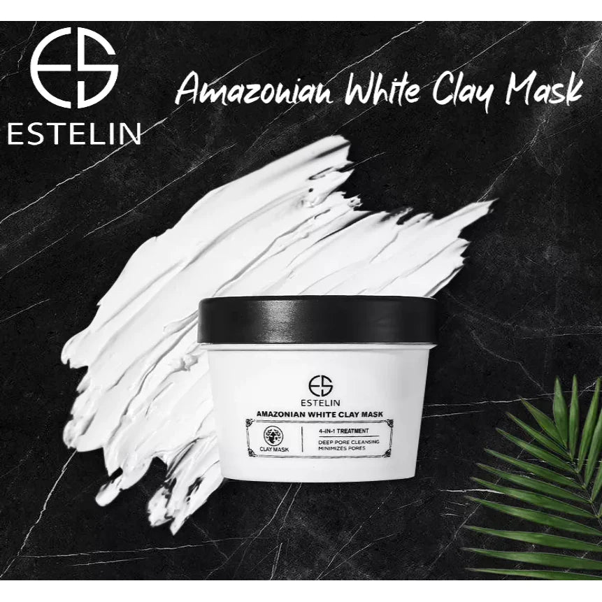 Estelin Amazonian White Clay Mask 4-In-1 Treatment ES-0025