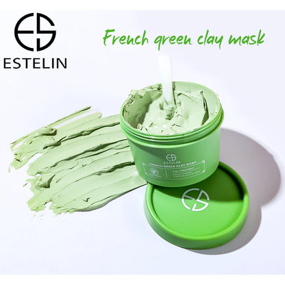 Estelin French Green Clay Mask 4-In-1 Treatment ES-0026