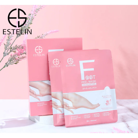 Estelin Foot Peel Mask Exfoliating Rose ES-0057