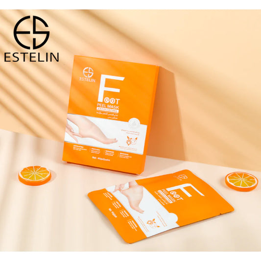 Estelin Foot Peel Mask Exfoliating Vitamin C ES-0058