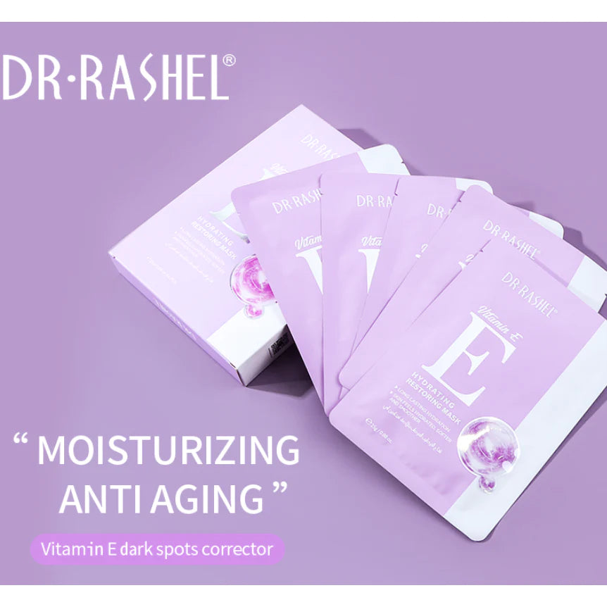 Dr.Rashel Vitamin E Hydrating Restoring Mask Pack Of 5 DRL-1660
