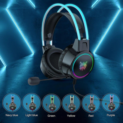 ONIKUMA X15 Pro Rgb Gaming Headset With Mic