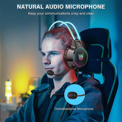 ONIKUMA X15 Pro Rgb Gaming Headset With Mic