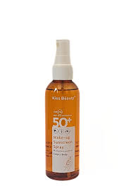 150ml Kiss Beauty Make Up Sunscreen Spray SPF50 Pack Of 12 Units
