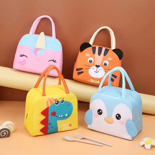 3D Kids Insulated Lunch Bag Random Style