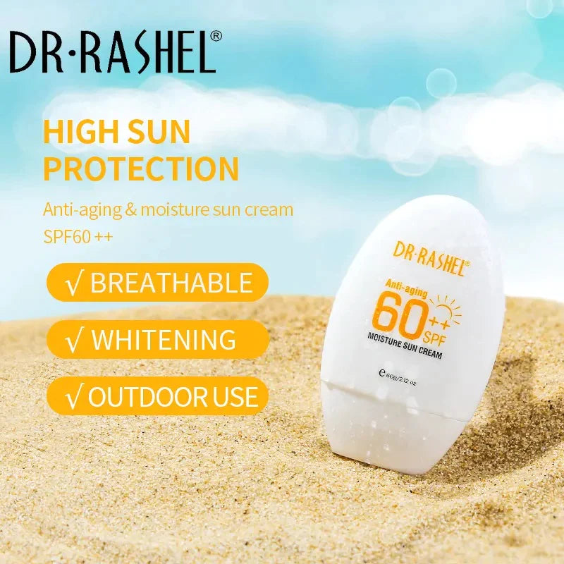 Dr.Rashel Anti-Aging 60++SPF Moisture Sun Cream DRL-1651