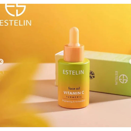 Estelin Face Oil Vitamin C Turmeric Brightening & Antioxidant ES-0088