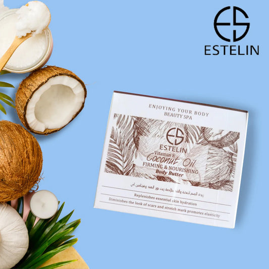 Estelin Vitamin E Coconut Oil Body Butter ES-0107