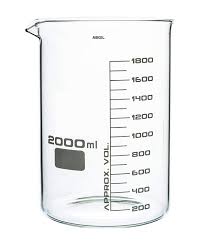 2Litres Glass Beaker Low Form