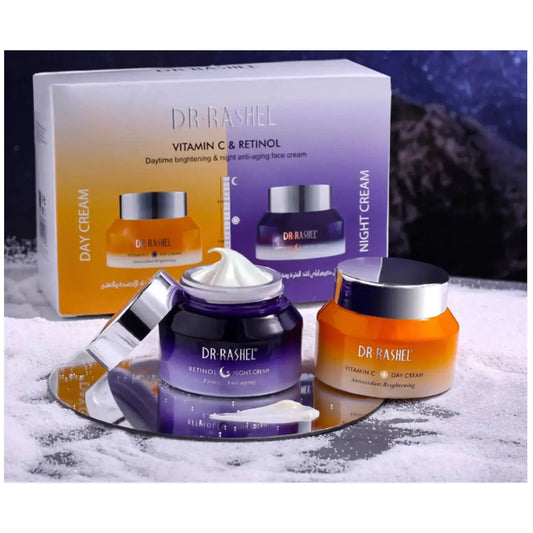 Dr.Rashel Vitamin C And Retinol Day & Night Cream Combo DRL-1723