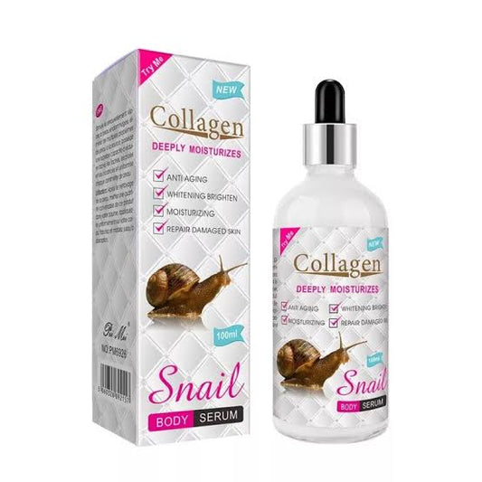 100ml Collagen Snail Moisturizing Body Serum Pack Of 6