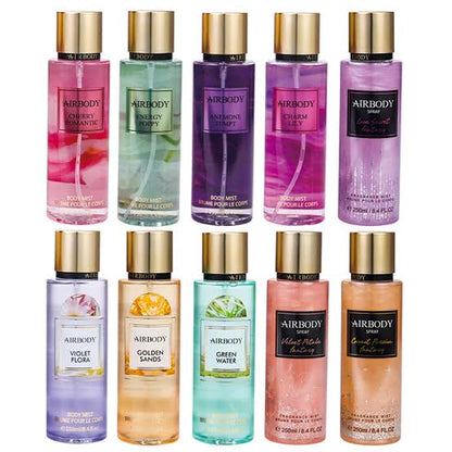 250ml Airbody Spray Body Mist Random Flavour