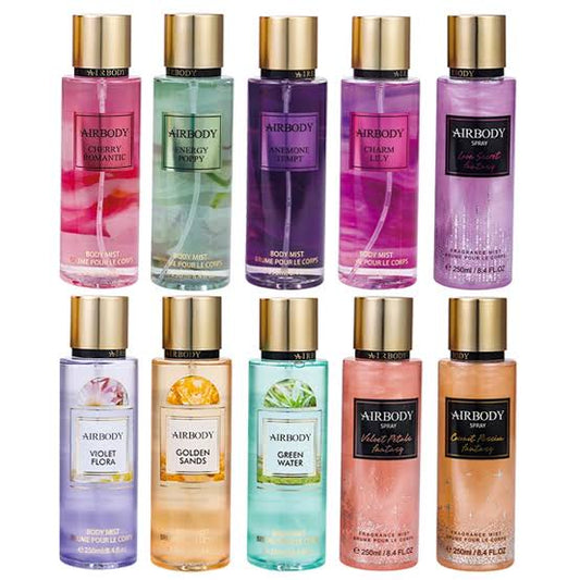250ml Airbody Spray Body Mist Random Flavour