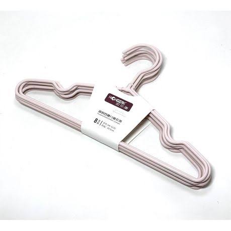 8 Pieces Pink Clothes Hangers