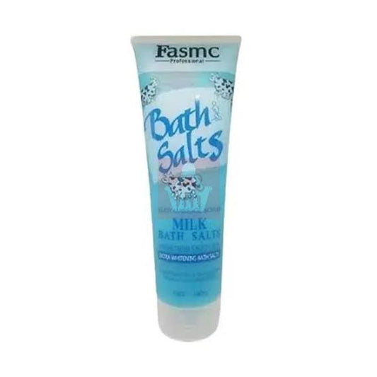 380g Pack Of 6 Fasmc Bath Salts Body Massage Scrub - Milk Blue
