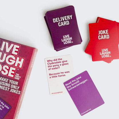 Live Laugh Lose - Hilarious Adult Card Game