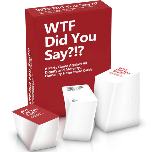 WTF Did You Say - A Party Game Against All Dignity and Morality